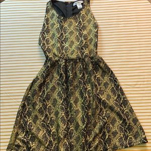 Black & Gold Party Dress